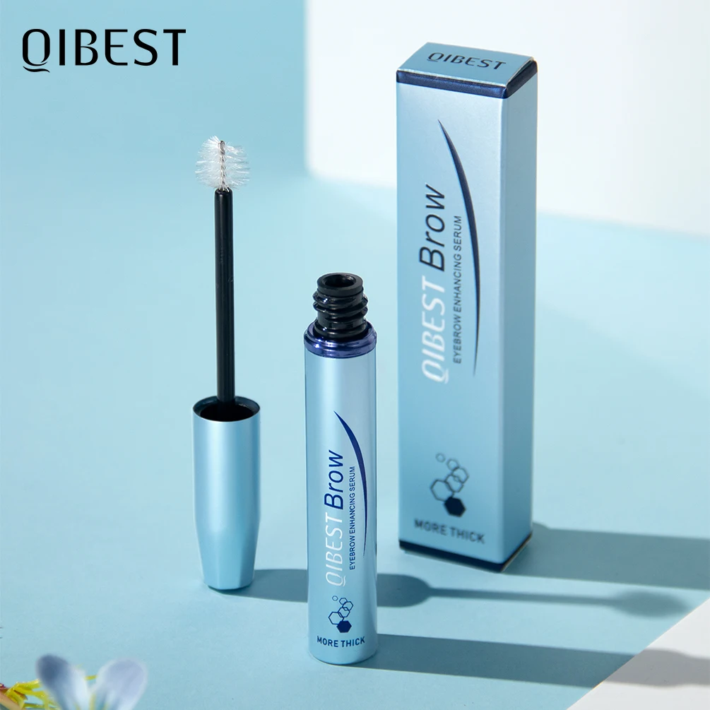 Qibest-eye-眉毛成長血清、栄養補給フォーム、厚いまつ毛、液体拡張、集中的な延長、栄養、新、2022