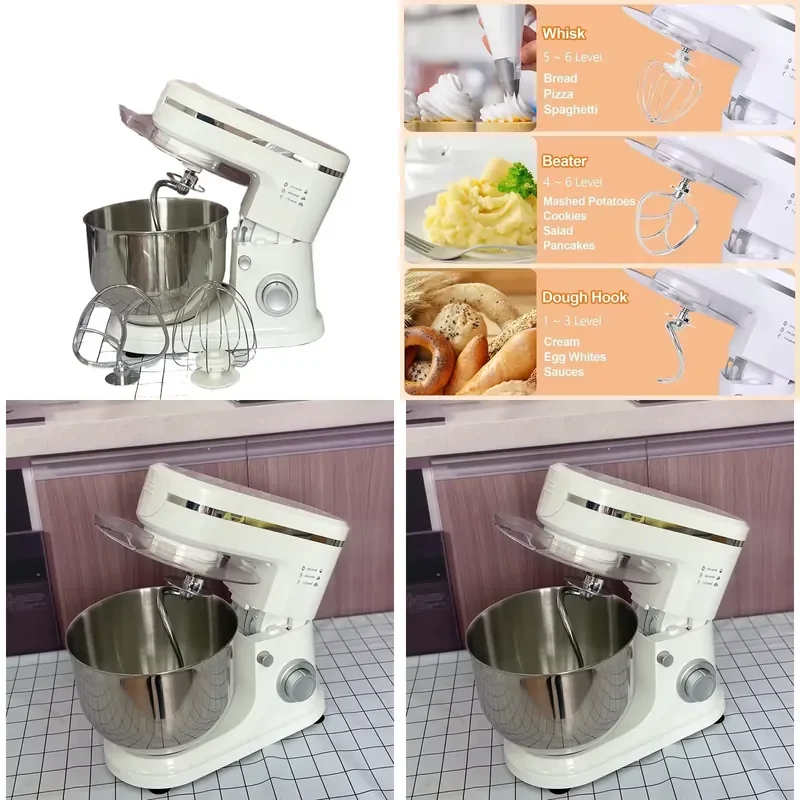 

Professional Electric Multifunctional High Quality Vertical Cake Mixer for Kitchen 5L Baking Stand Mixer