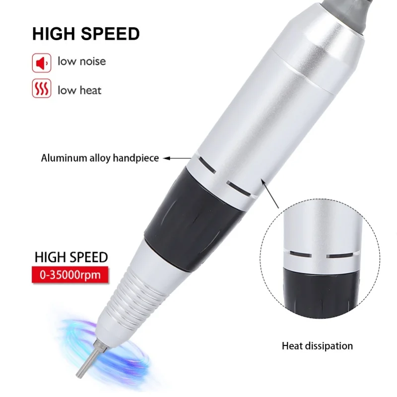 Elektrische nagelboor Penhandvat Machineboor Polijsten Vervangingshandvat Handstuk