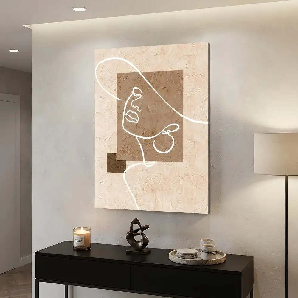 

The sophistication of creamy style Poster Wall Art Mural Photo Print Decorative Poster Sticker for Living Room Home Decor