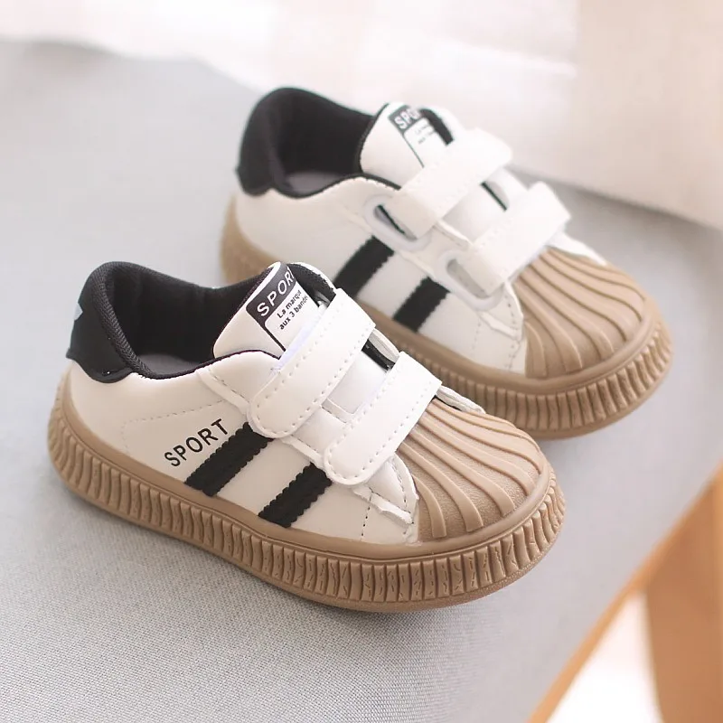 2024 Spring Autumn New Kids Sport Sneakers Boys Slip-on Trainers Children Classic Design Chunky Tennis Girls Casual Travel Shoes