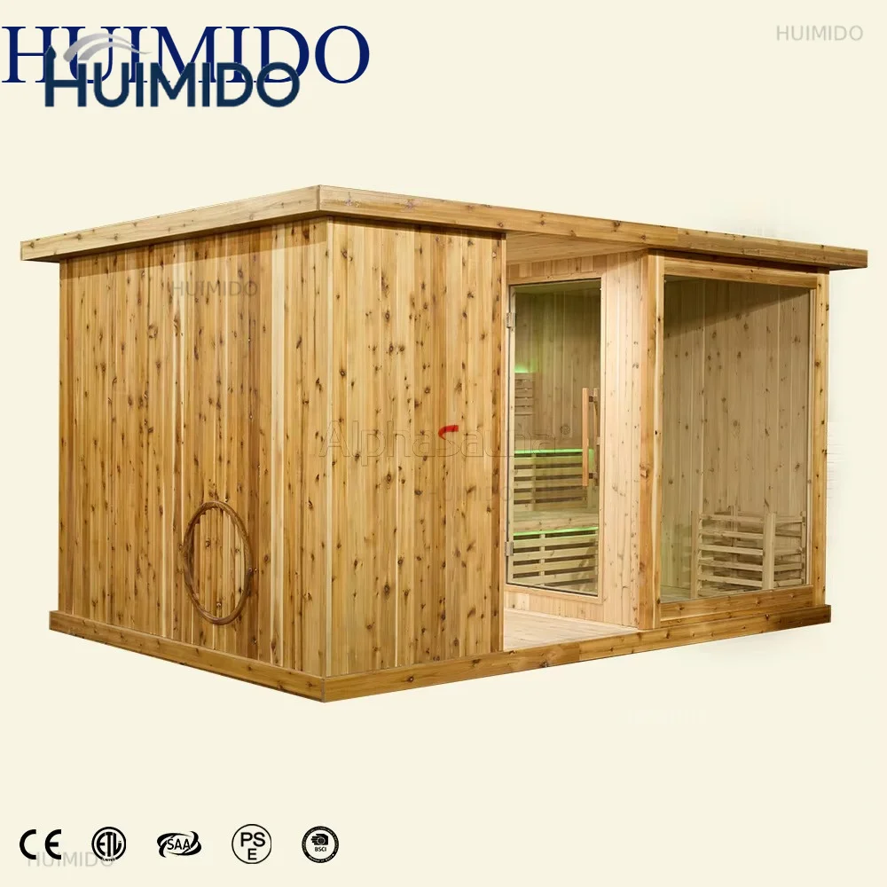 All-in-one ice bath and infrared sauna, indoor wooden sauna, outdoor traditional sauna, customizable materials