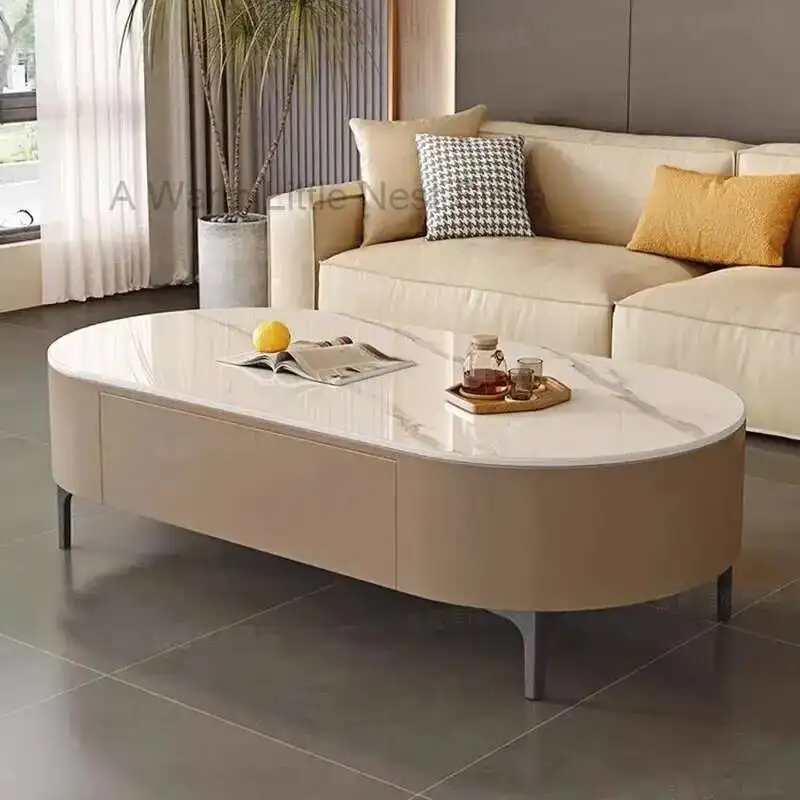 

Simple Coffee Table Adjustable Clear Photo Mechanism Album Transform Cheap Side Table Cute Couchtisch Postmodern Furniture