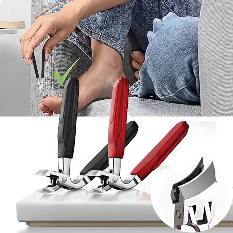 

Labor Saving Diagonal Pliers Nail Scissors Thick Hard Special Stainless Steel Nail Clippers Household Manicure Care Tool Durable