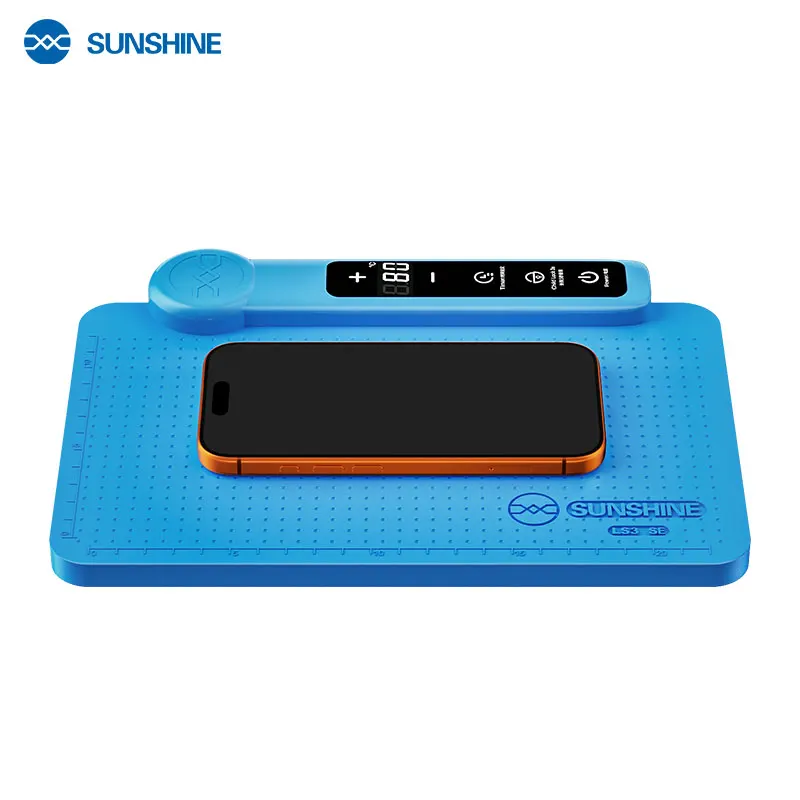 SUNSHINE LS3 SE LCD Screen Separator,Large Heating Area with Even Heat Distribution for Phone Screen Separation Removal Mat Tool