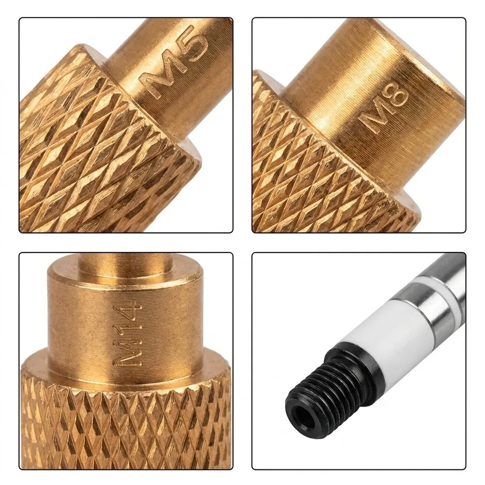For Precision Brass T12 Hot Press-in Nozzle Kit for Reliable Heat Insertion in 3D Printed Metal-Embedded Parts
