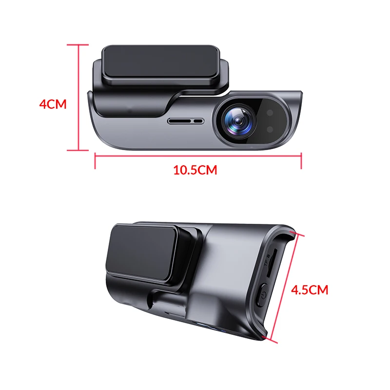 ACCEO 4K Auto-Dashcam Vorne mit Nachtsicht, GPS, WLAN, 24-Stunden-Parkvideoaufzeichnung, Loop-Aufnahme, Auto-Blackbox – Detail 14