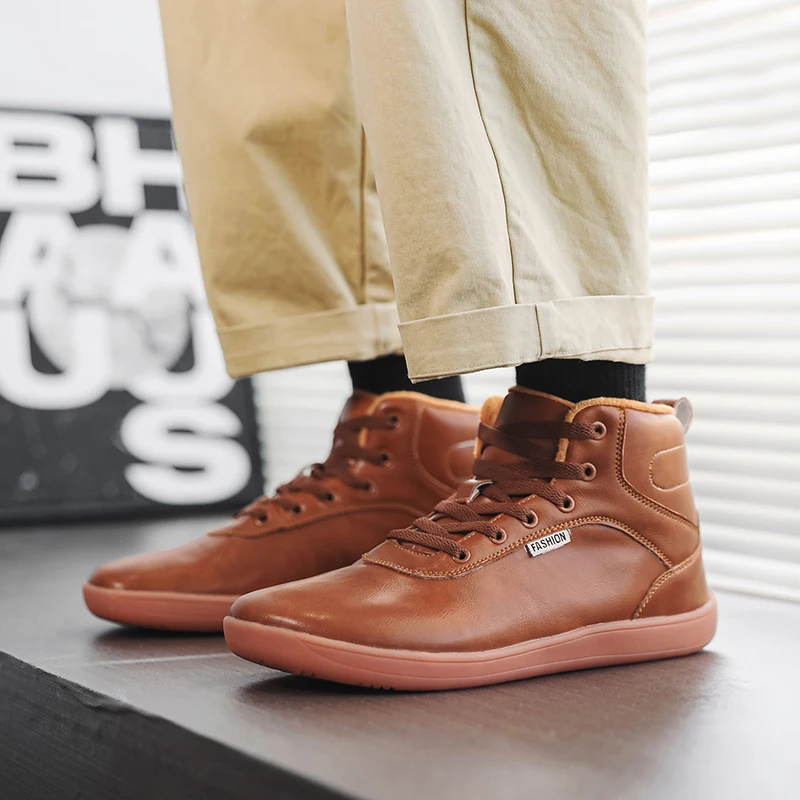 

Lovers Ankle Boot Fashion High Top Casual Shoe Quality Plush Warm Winter Shoes for Woman Designer Shoes Botas Mujer Plus Size 48