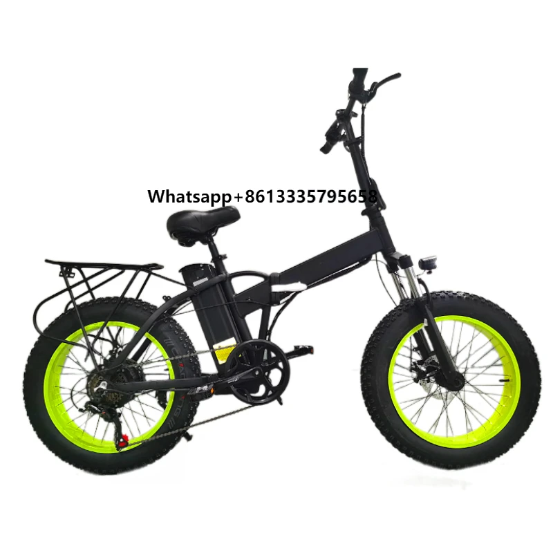 

Portable Popular 500w Folding Electric Bicycle 7-Speed Aluminum Alloy Frame City Ebike for Adults