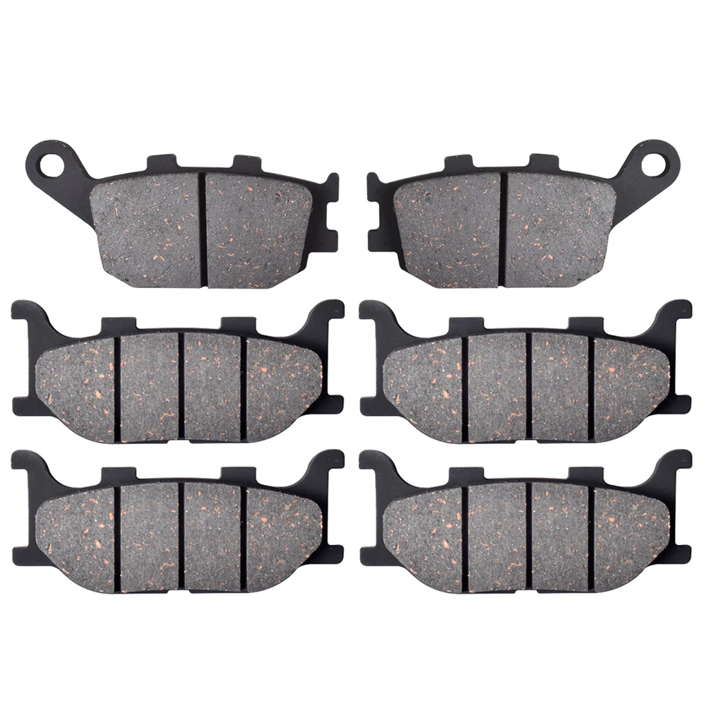 For Yamaha FZ6 FZ 600 (Only 2 Piston Caliper)(2004-2007) Fazer Naked Motorcycle Front Rear Brake Pads Brake Disks