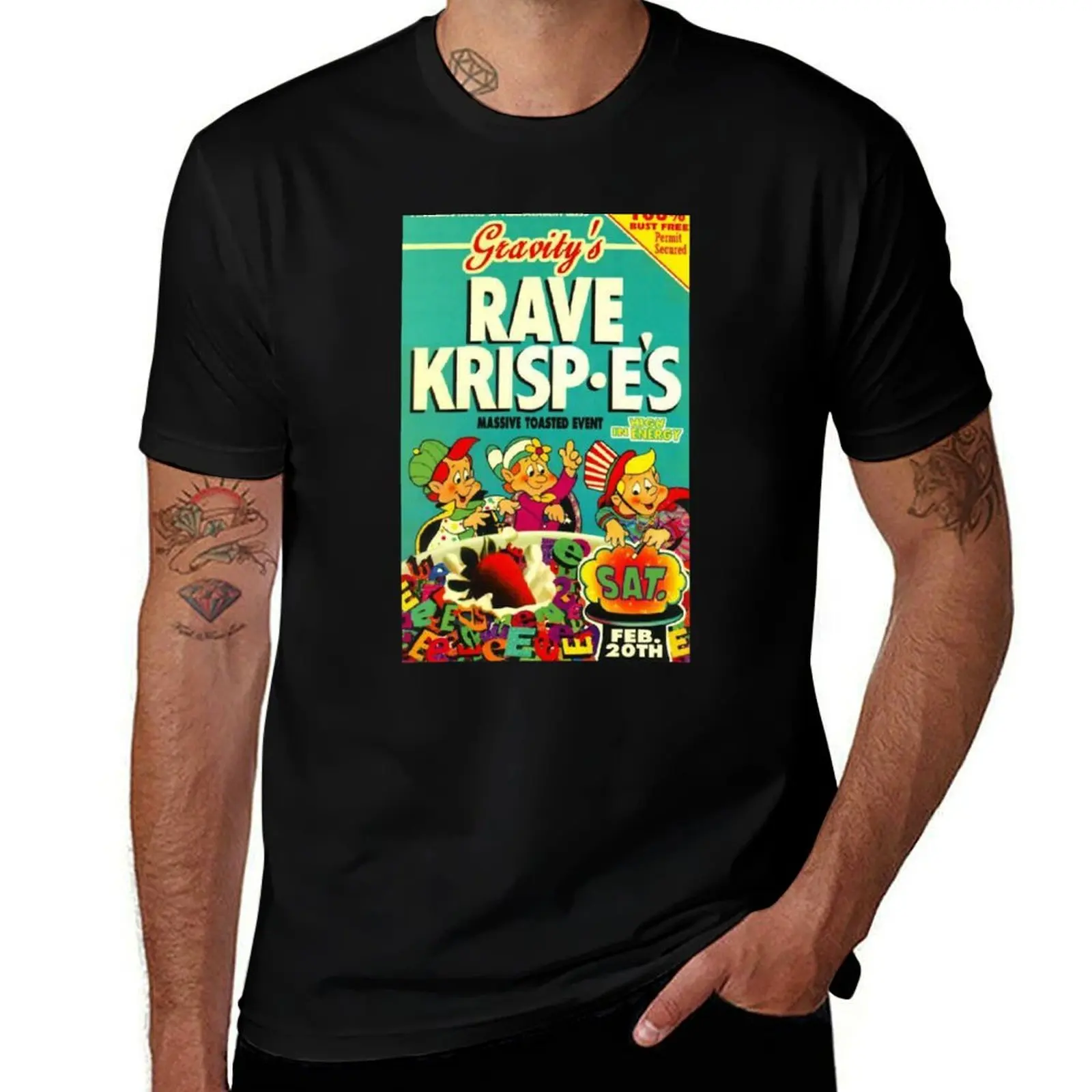 

Rave Krispies T-Shirt essential t shirt g man t shirts for men T-Shirt