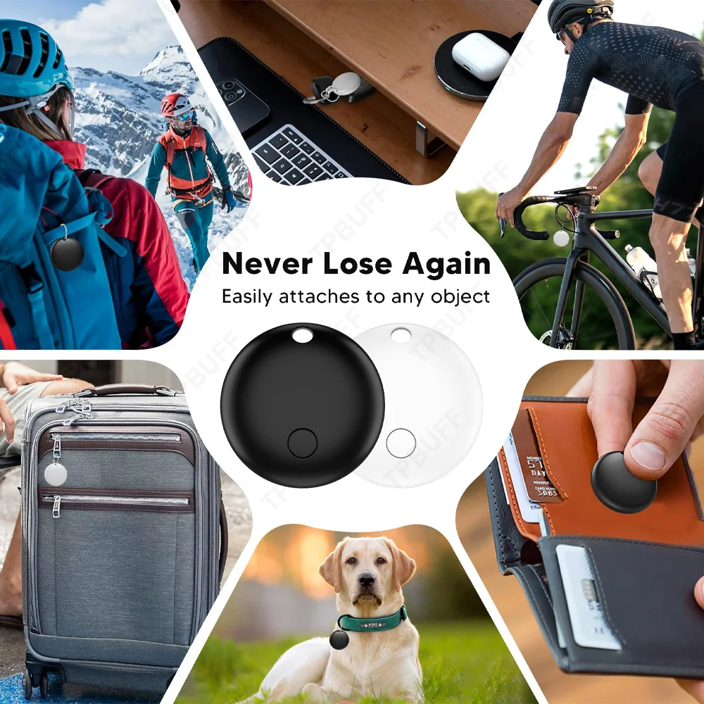 جوجل العثور على علامةي لتحديد المواقع المقتفي المحمولة لتحديد المواقع المقتفي مكافحة خسر إنذار لتحديد المواقع الأطفال جوجل Airtag أندرويد IOS لتحديد المواقع للدراجات