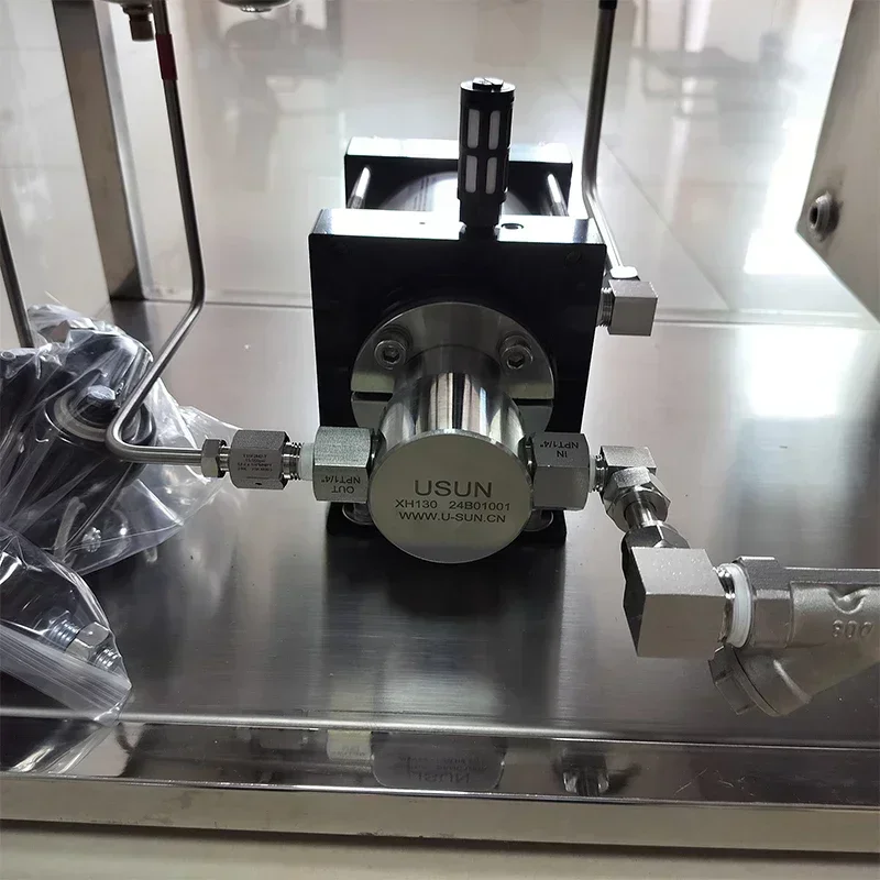 Low Cost Wellness WS XH39 100-200Bar High Pressure Air Driven Liquid Pressure Testing Pump System for Industrial Lab
