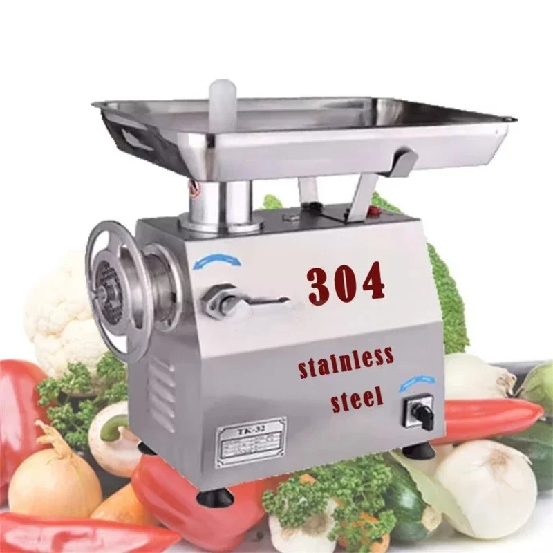 

Electric 304 Stainless Steel 32 Commercial Meat Processing Equipment Meat Vegetable Grinders Meat Grinders and Sausage Fillers