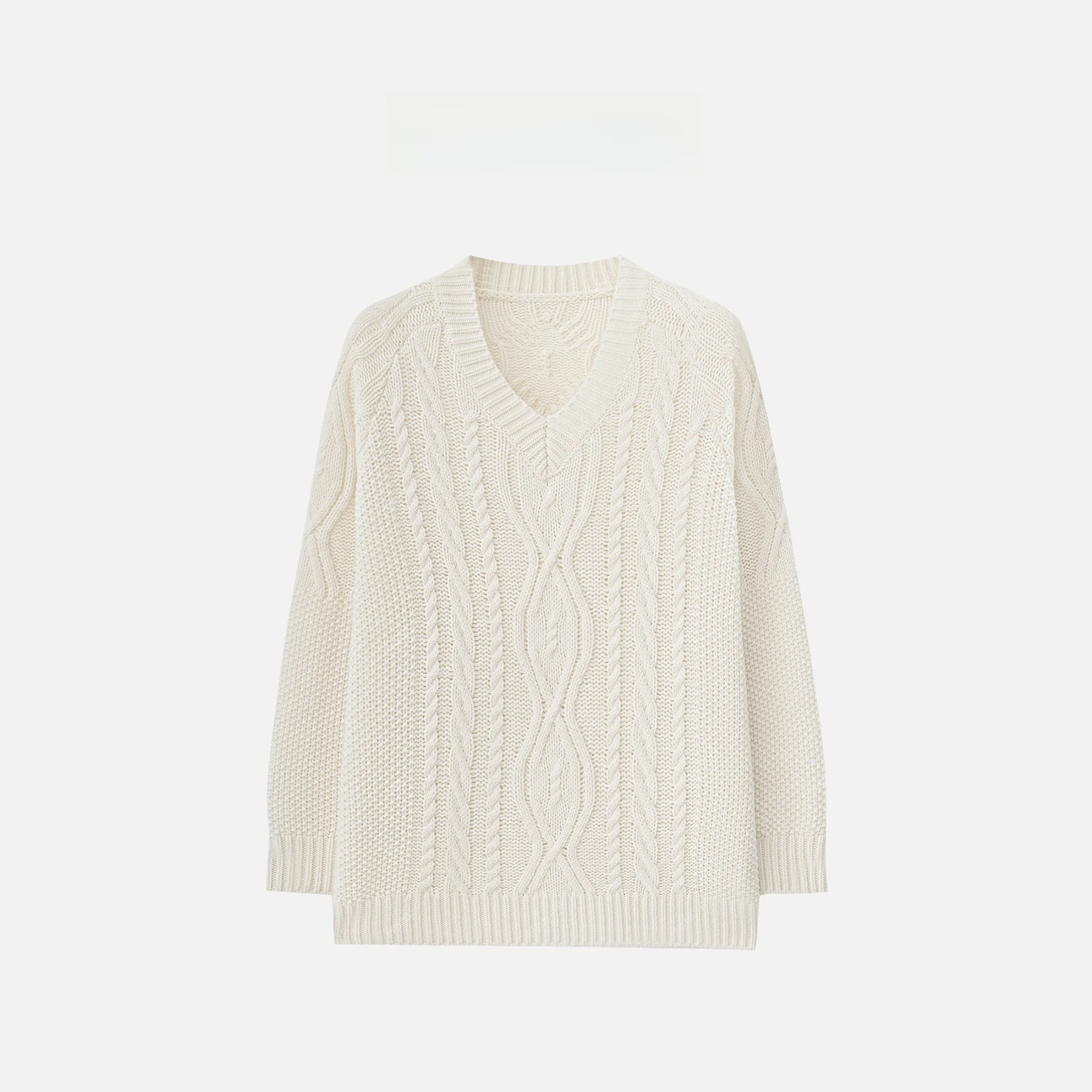 

Новый шерстяной свитер MBNLF 2024FW, 100% шерсть, вязаный пуловер с V-образным вырезом, длинный рукав, стандартный крой, цветной, для повседневной носки