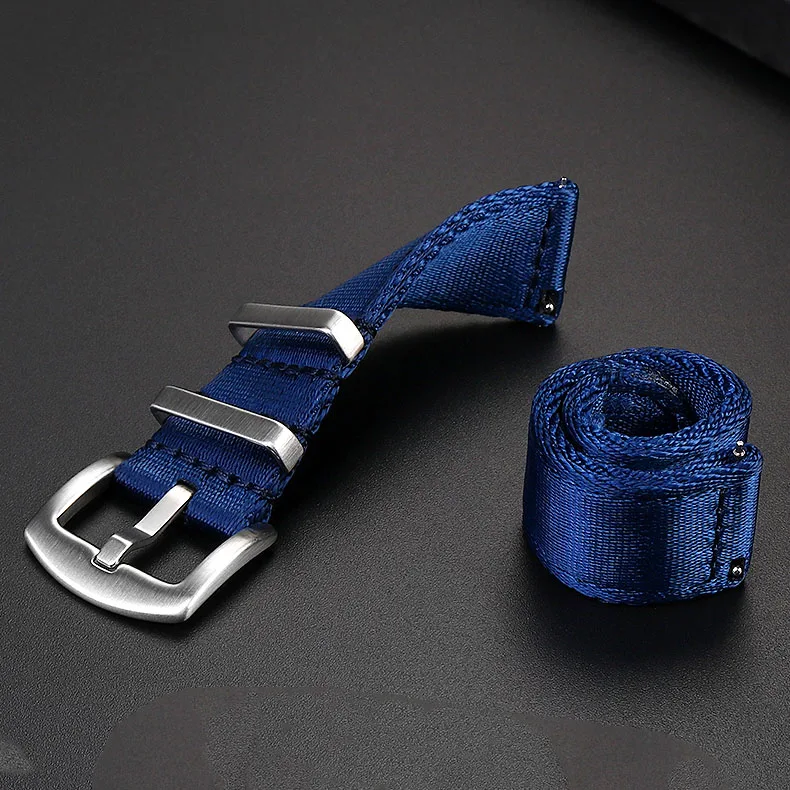 Men Watch Band Nylon Canvas Men Universal Replacement Bracelets 20mm 22mm Sport Watch Strap Band for Men Watch Bracelet