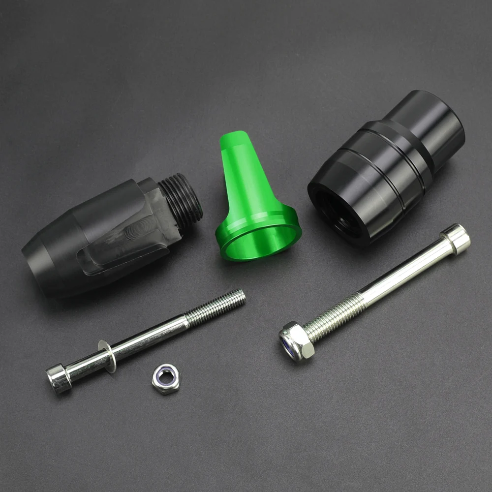 FOR KAWASAKI ZX12R ZX-12R 2000 2001 2002 2003 2004 2005 Motorbike Accessories Exhaust Frame Sliders Crash Pads Falling Protector