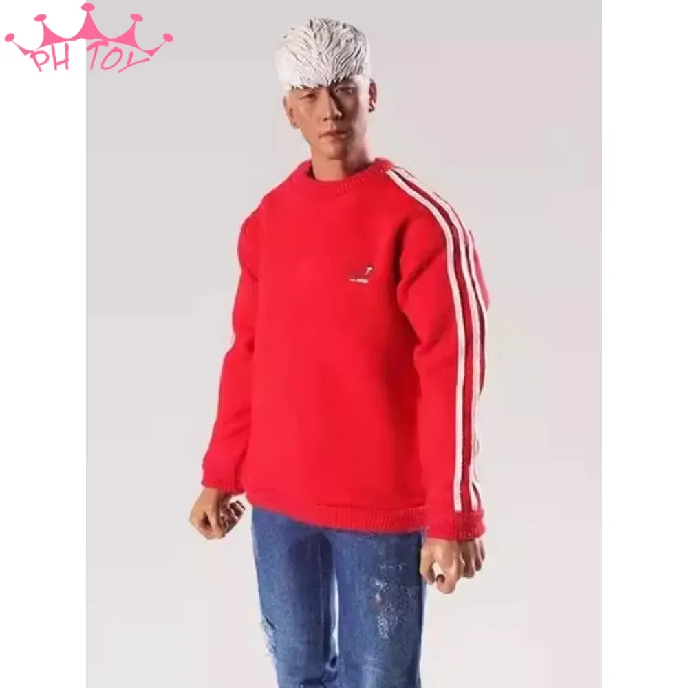 CCTOYS 1/6 Scale Fashion Hoodie Pullover Sweater Male Sport Shirt Casual Clothes Model for 12