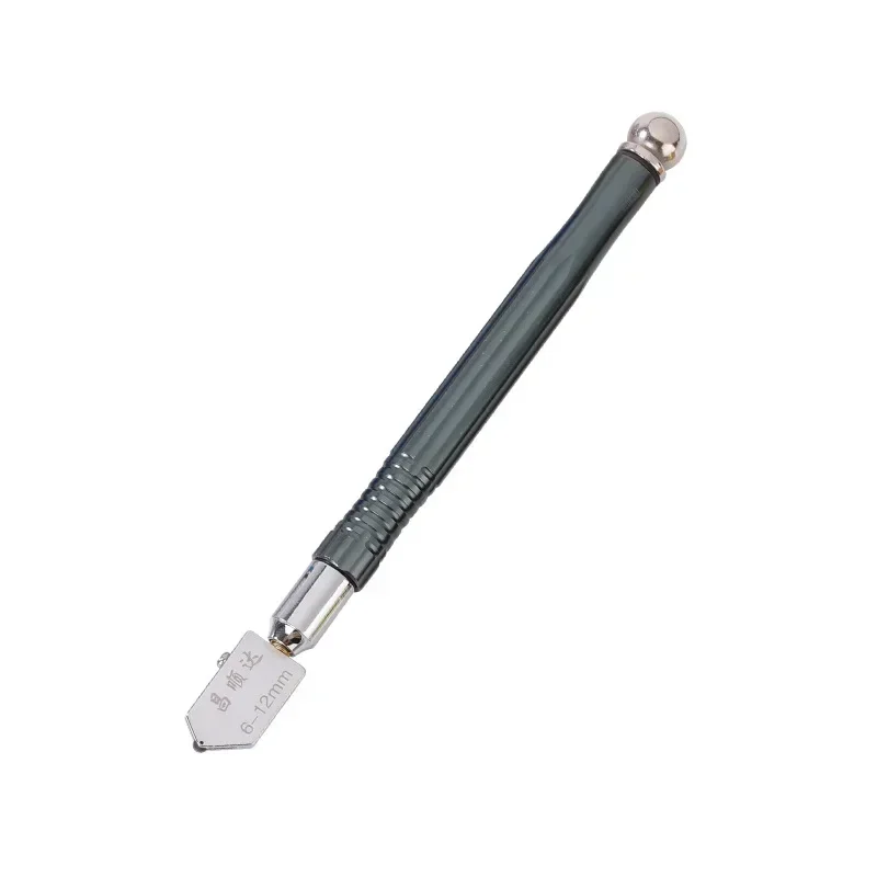 Pemotong Kaca Berlian Pisau Pemotong Ubin Lantai Kaca Tebal Pisau Tangan Baja Tungsten Tipe Rol Multifungsi Rumah Tangga