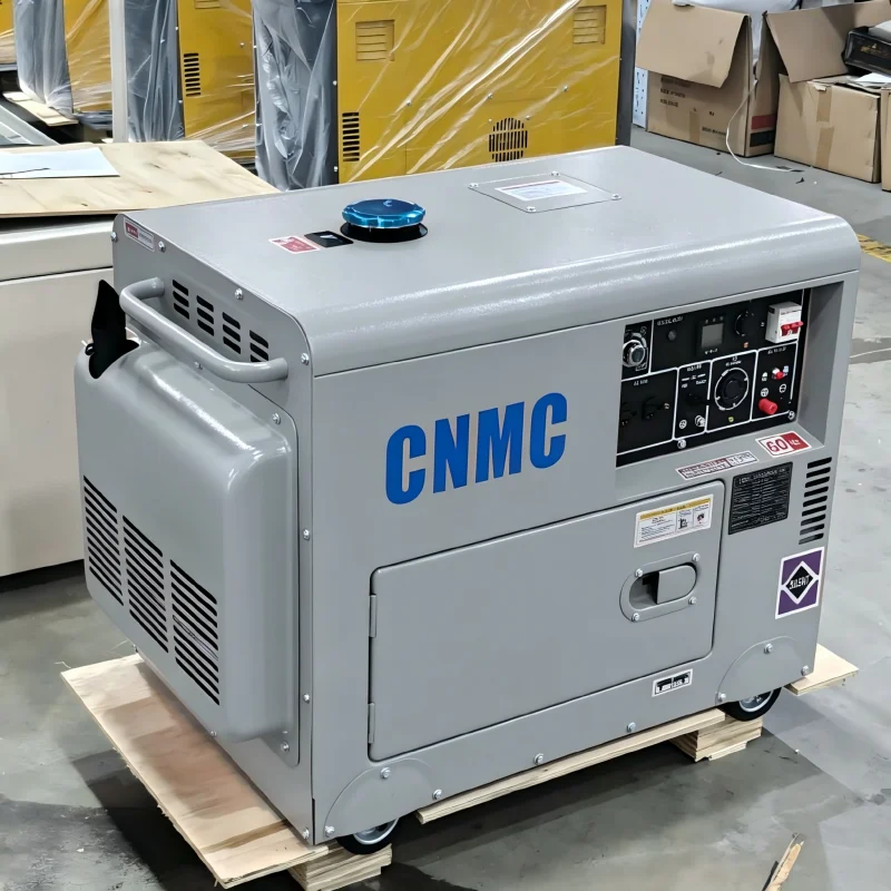 Diesel Generator 3KW 5KW 6KW 8KW 10KW Silent Generators Diesel 110V 220V 380V Lightweight Customizable Home Camping CE Certified