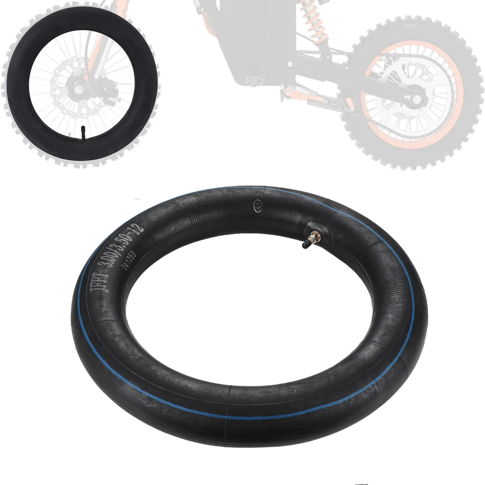 

3.00/3.50-12 210mm Rear Inner Tube For Tuttio Soleil 01 Electric Dirt Bike Butyl Rubber Tire Motorcycle Parts Motocross