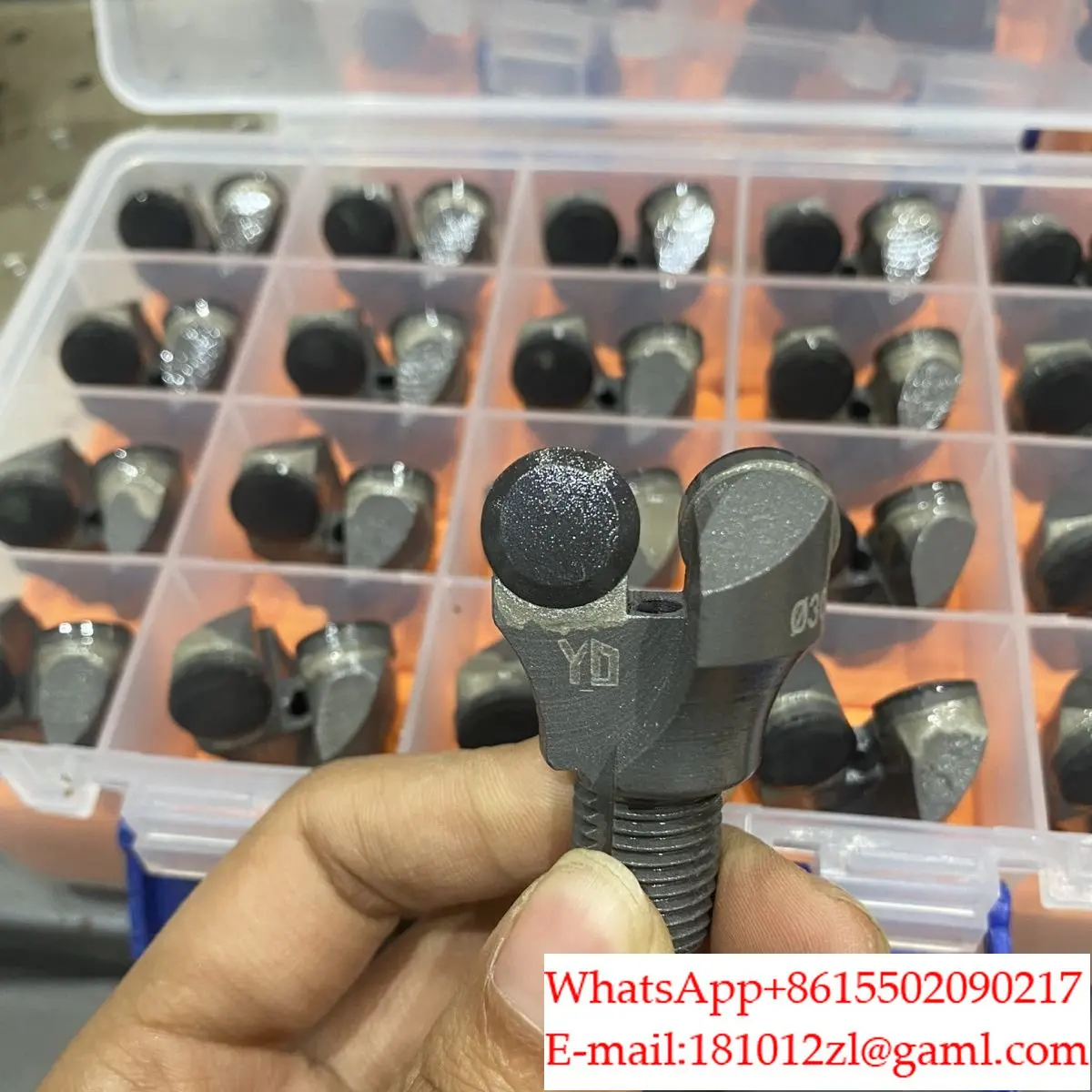 1pc Diamond composite chip drill bit anchor drill bit edging drill bit super wear-resistant