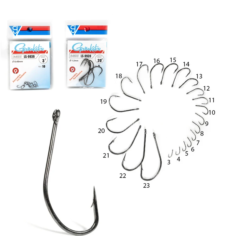 1 pack LS-9939 Fishing Hooks Saltwater Fishing Gear Accessories Assist Jig Head Fishing Hooks Japan Carp Hook Squid Hooks