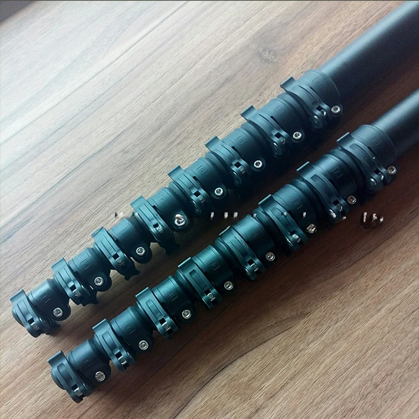 Carbon Fiber Extend Telescopic Rods Poles with Accessories/window Cleaning Waterfed Supplies/telescopic