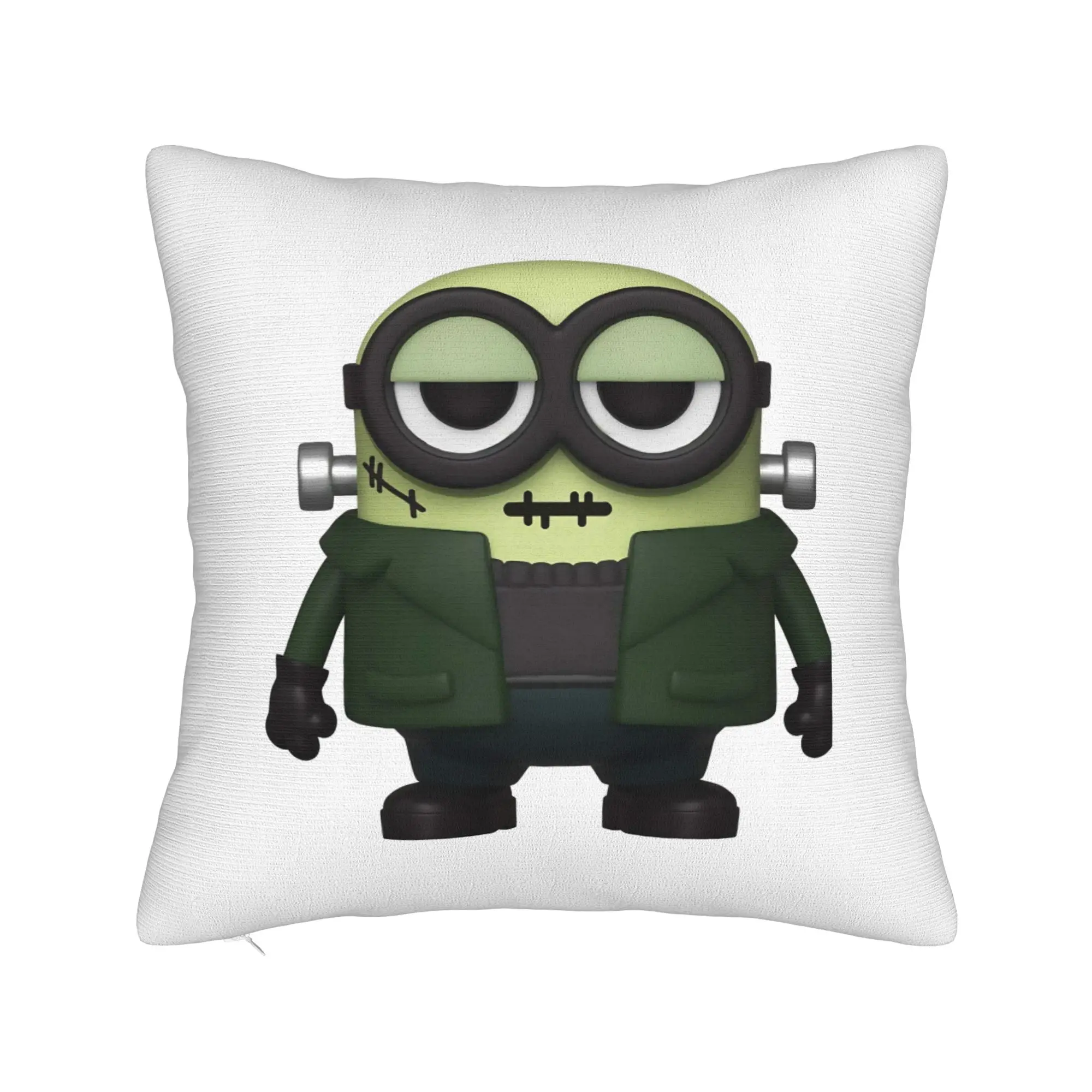 M-Minions-s Frankenstein Halloween Spooky Monster Costume Pillowcase Cushion Cover Decoration  Pillow Case Cover Home Square
