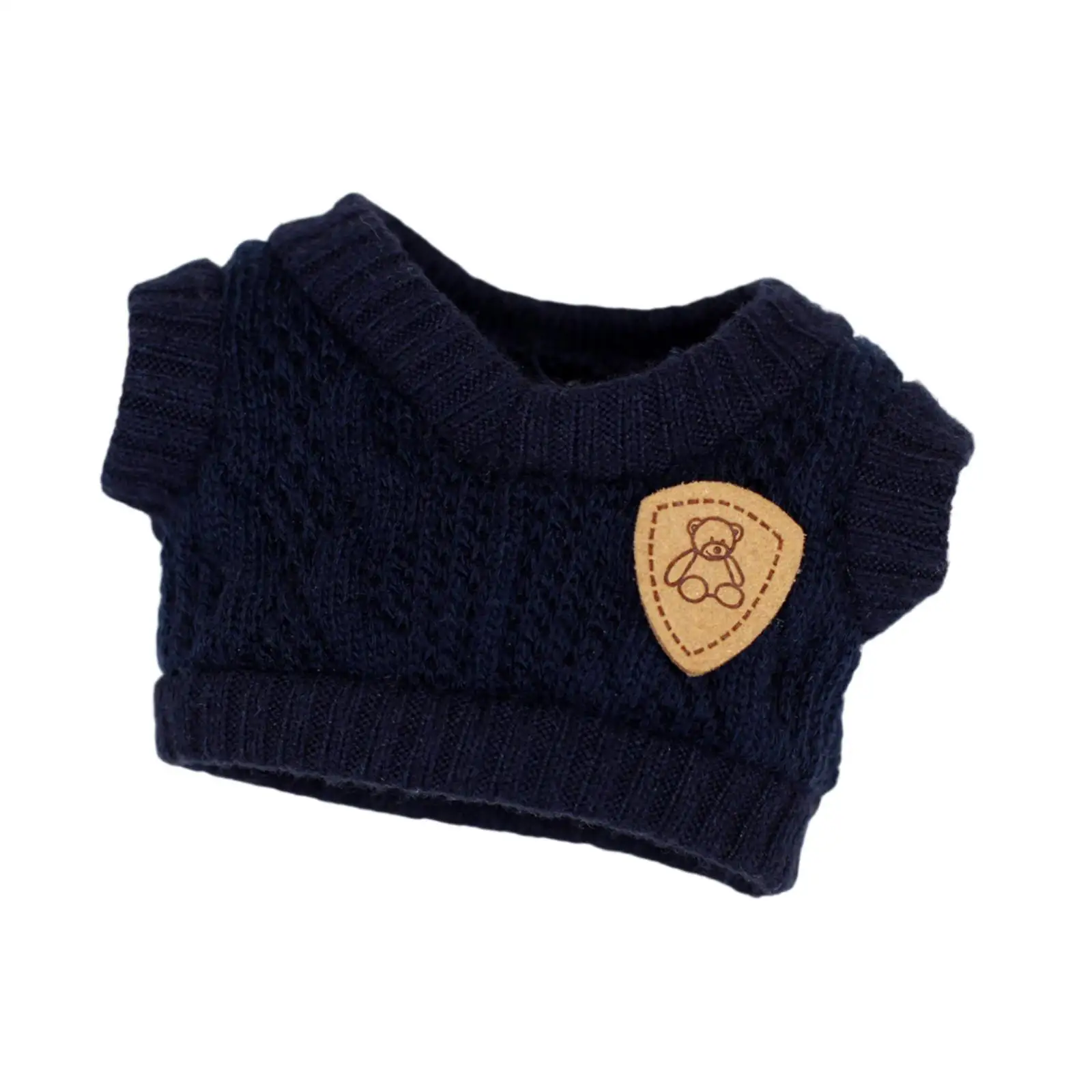 Roupas de boneca de pelúcia roupas de boneca, moda, vestir-se, acessórios de boneca de pelúcia roupas de boneca desenho animado confortável para boneca de 15cm 17cm