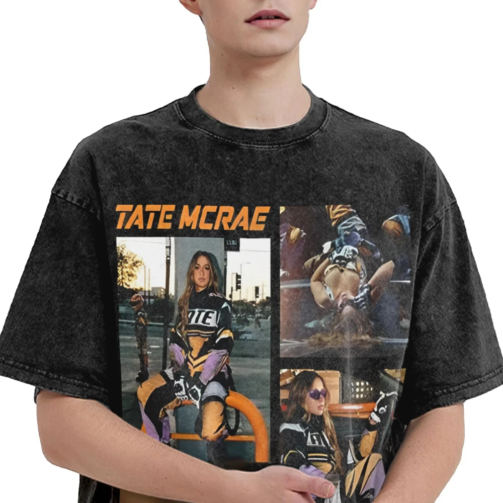 تيت ماكراي ملكة جمال ممكن جولة غسلها القطن تي شيرت الشارع الشهير الهيب هوب تي شيرت غير رسمي تي شيرت الرجال النساء القطن Harajuku الصيف