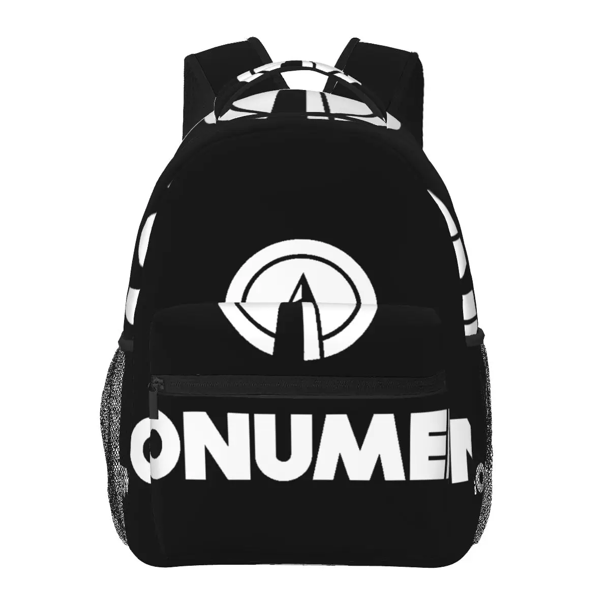 

Monument Logo Casual Backpack Unisex Students Leisure Travel Computer Backpack