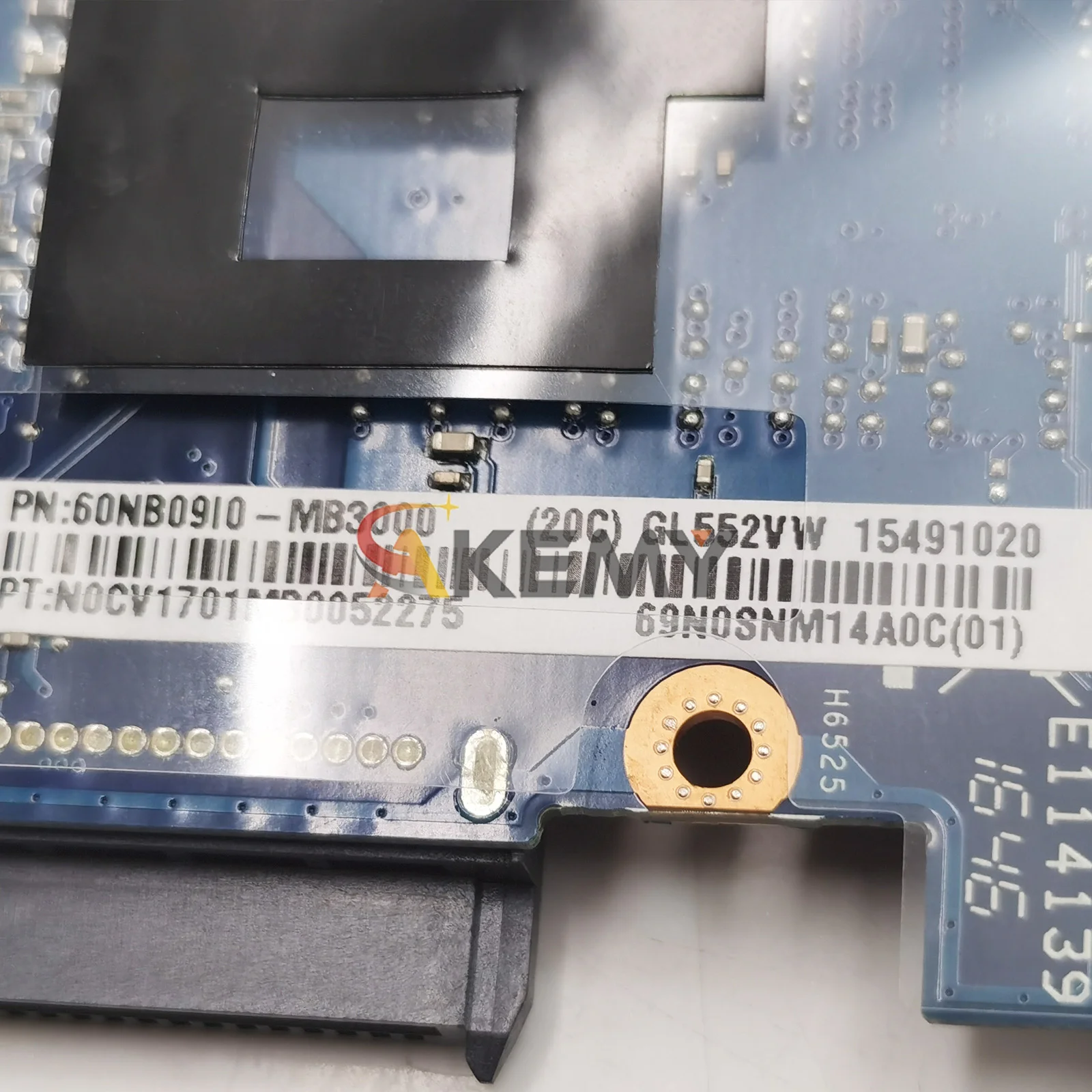 GL552VW Laptop Motherboard For ASUS ROG GL552VXK ZX50V FX-PRO GL552VX GL552V Notebook Mainboard With I5 I7 CPU 100% tests OK stk