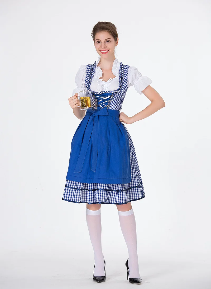 حجم كبير لوهوين البيرة فتاة الدكتور التقليدية Mh الوطنية زي خادمة مهرجان موضوع ملابس نسائية العرقية