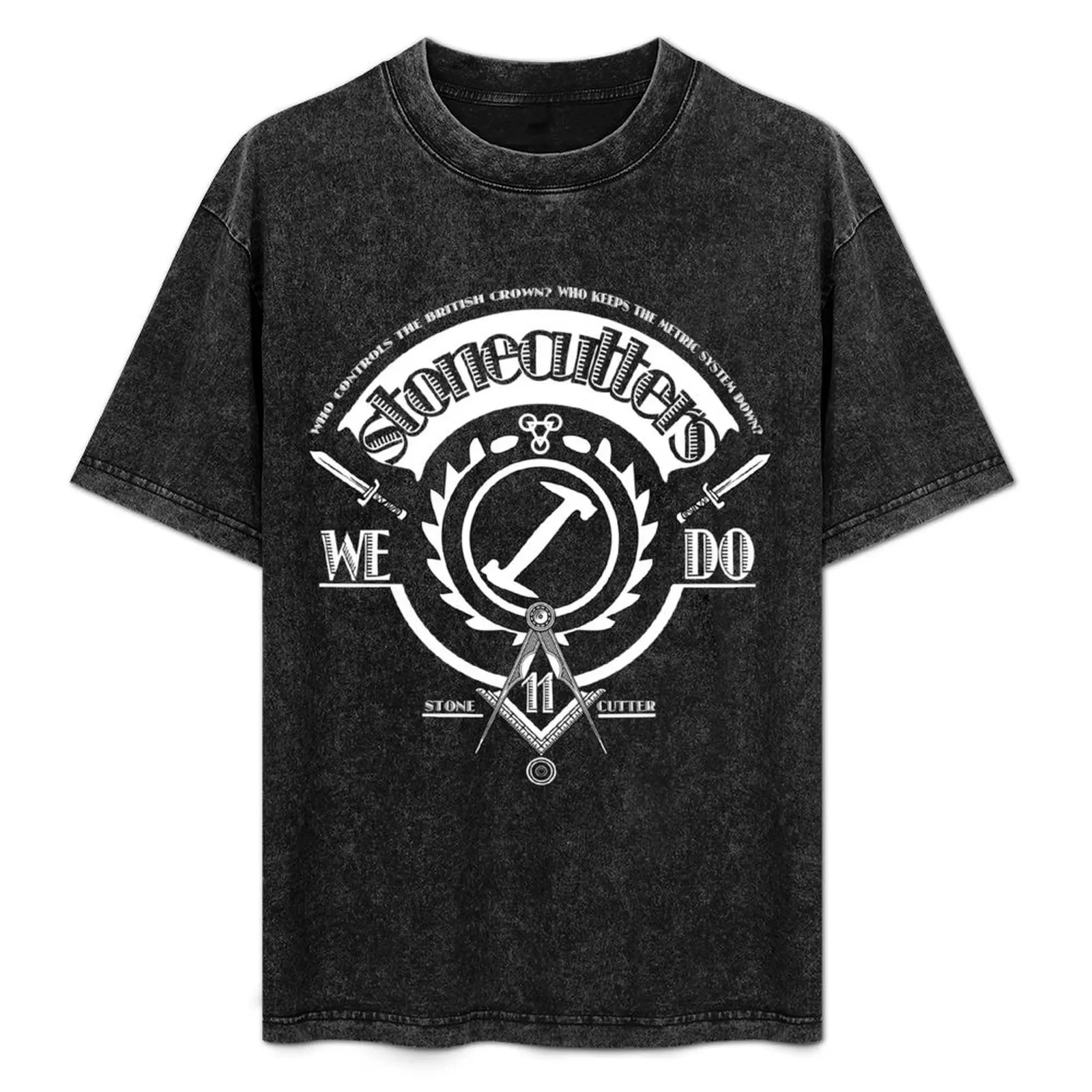 

Stonecutters T-Shirt Daily Wear Plain Short Sleeve Shirt