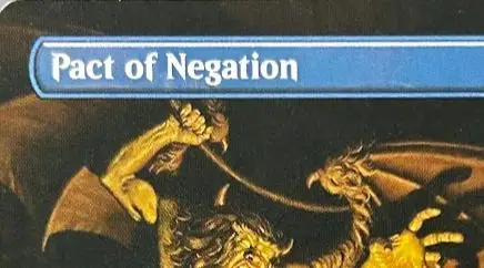 LK56 Holo Fierce Guardianship Command Tower Bloodchief Ascension Pact of Negation Hochwertige TCG Proxy-Karten (Black-Core) – Detail 1