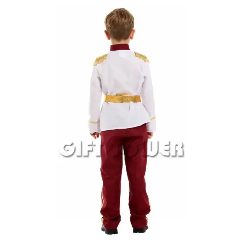 Costumes de Cosplay Prince du Moyen Âge pour Enfants, Charmant, Noble, Royal, Carnaval, ixd'Halloween, Beau, Garçon