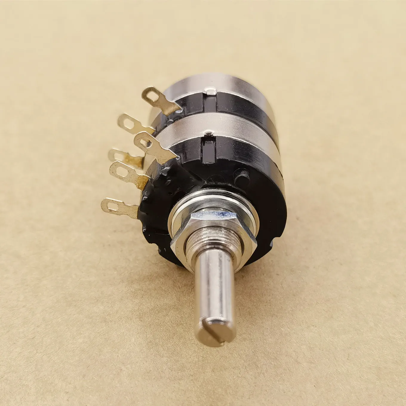 Original New 100% RV24YG 25S Dual Volume Potentiometer A5K A10K A20K A50K A250K B10K (SWITCH)