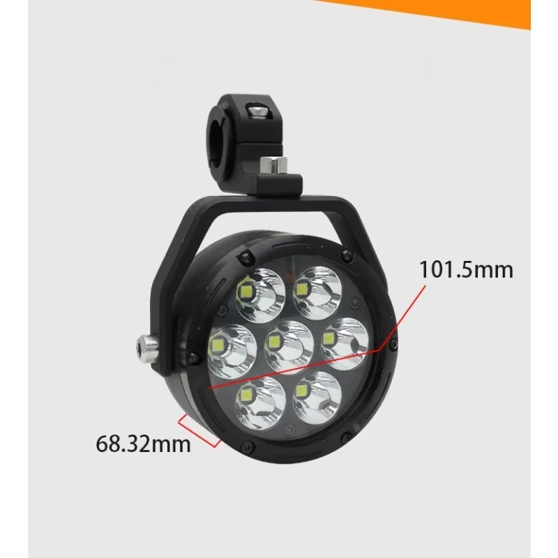 140W super bright motorcycle auxiliary light IP68 waterproof 4-inch LED motorcycle spotlight for BMW R1250