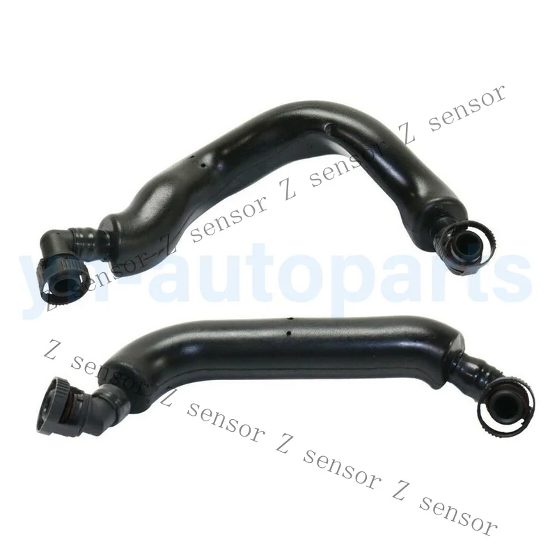 Z+ Set of 2 Engine Air Breather Vent Hose Hose for BMW X5 545i 645Ci 11617547185