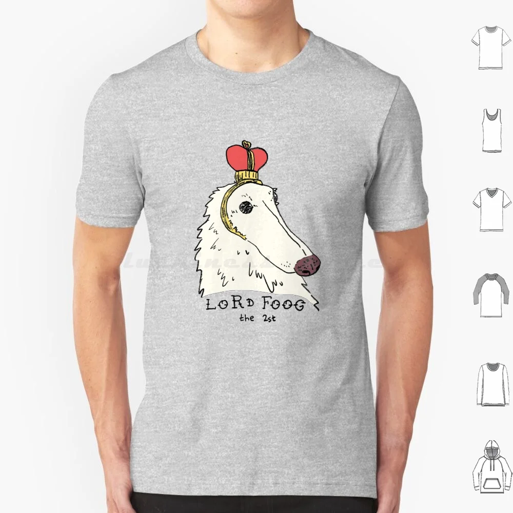 Lord Foog. The 2St T Shirt Cotton Men Women Diy Print Lord Foog The 2St Lord Foog Borzoi Snoot Dog Puppy Dog Meme Puppy Meme