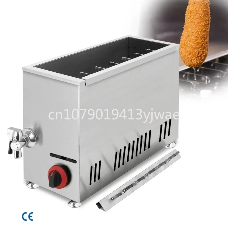 LPG Gas Deep Frying Machine, Korean, Cheese, Hot Dog, Commercial