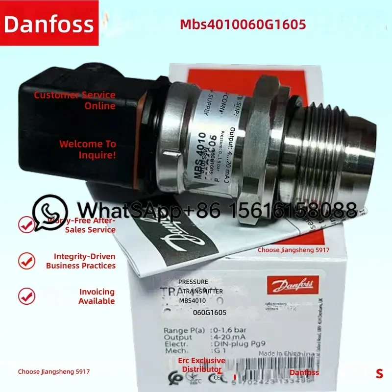 Danfoss MBS4010 Pressure Transmitter 060G1605 060G1844 060G2418 060G2419 060G2420 060G2421 060G2422 060G2423  060G2425