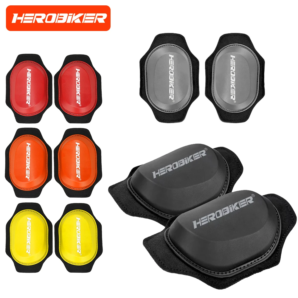 New Motorcycle Knee Slider Racing Pad Moto Kneepad Protector Wear Resistant Safety Guard Equipment 5 colors