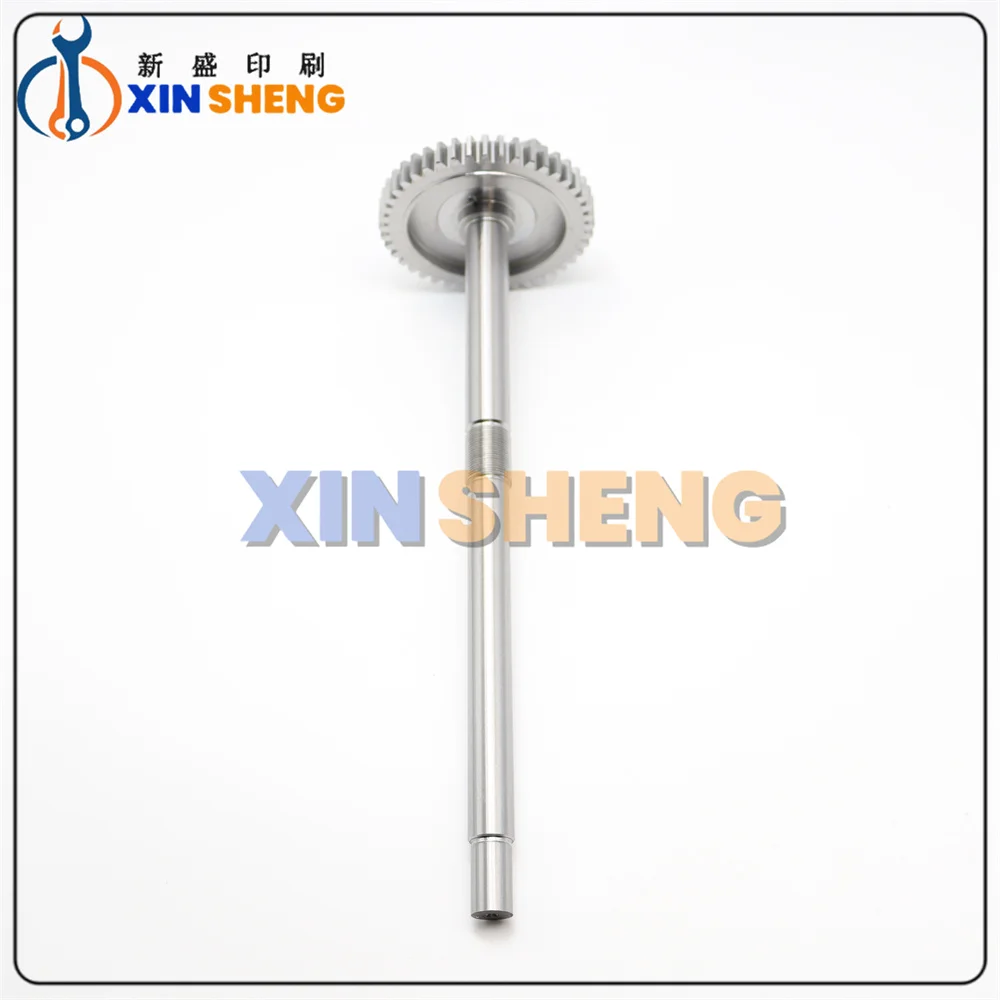 Eje de engranaje de rodillo de agua roscado 71.030.210F de la mejor calidad para piezas de máquina de impresión Heidelberg