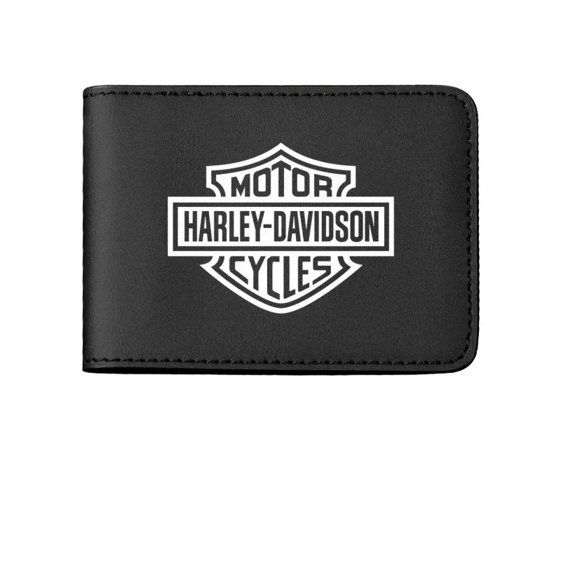 For Harley-Davidson Driver's License Case Car Driver License Cover Suede Car Driving Documents Case Credit Card Holder