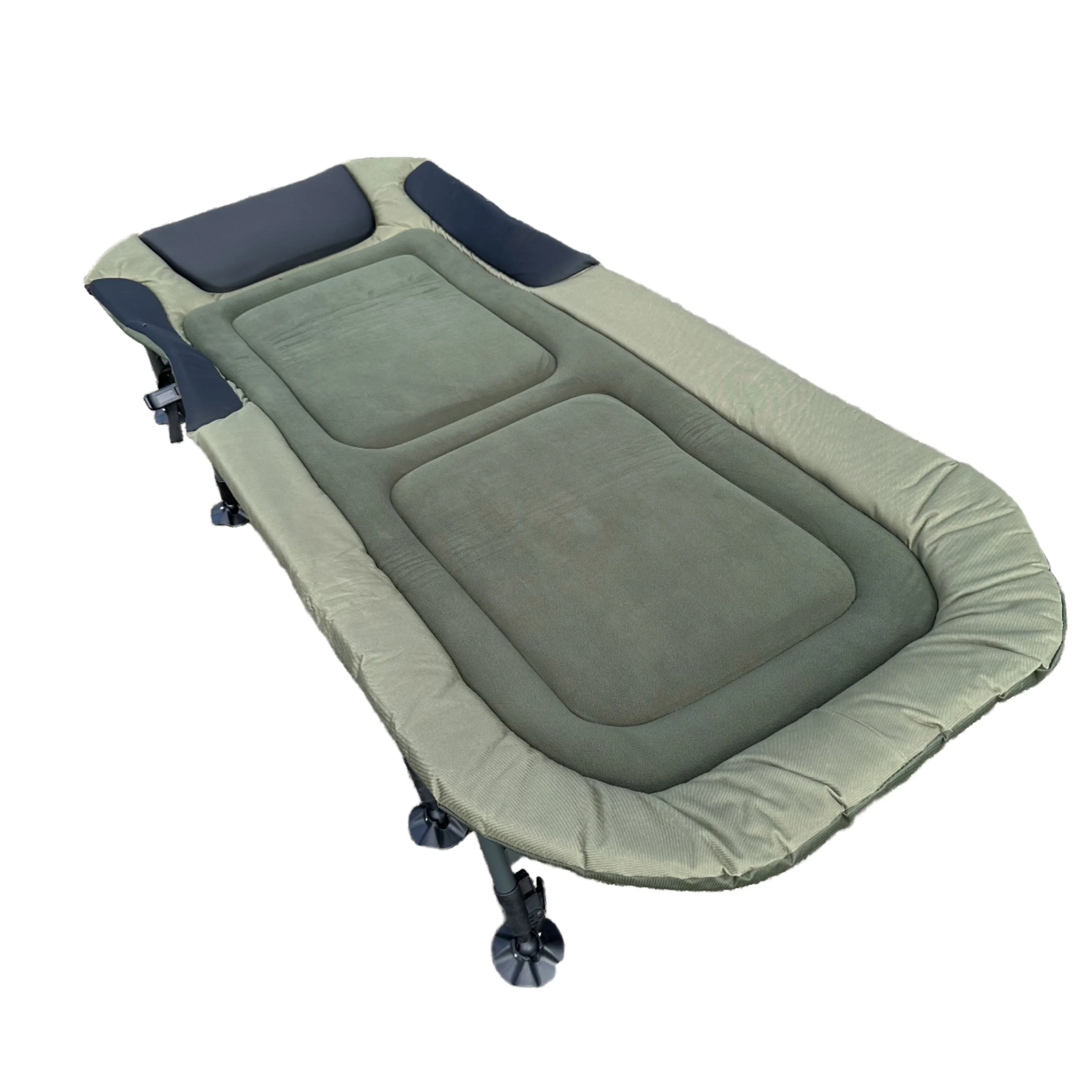 XSH 2025 NEW LA Adjustable Comfortable Sleeping Bed Folding Lounger Cot for Patio Backyard Office