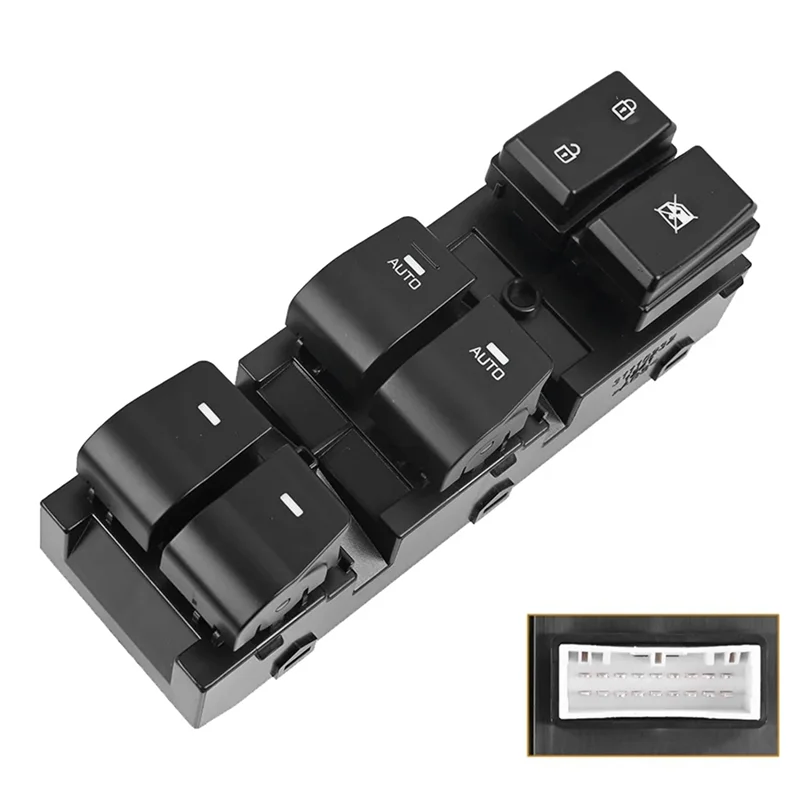 

AW-For Hyundai Ioniq 2017-2021 Electric Power Master Window Switch Car Accessories 93570-G2020 93570-G20204X