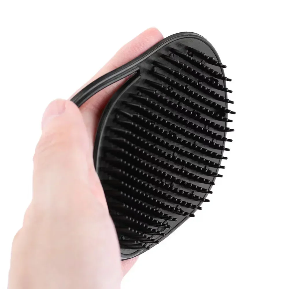 Escova de cabelo de bolso, pequena, leve, com pente de massagem, para homem, portátil, para casa e viagem, 1 unidade