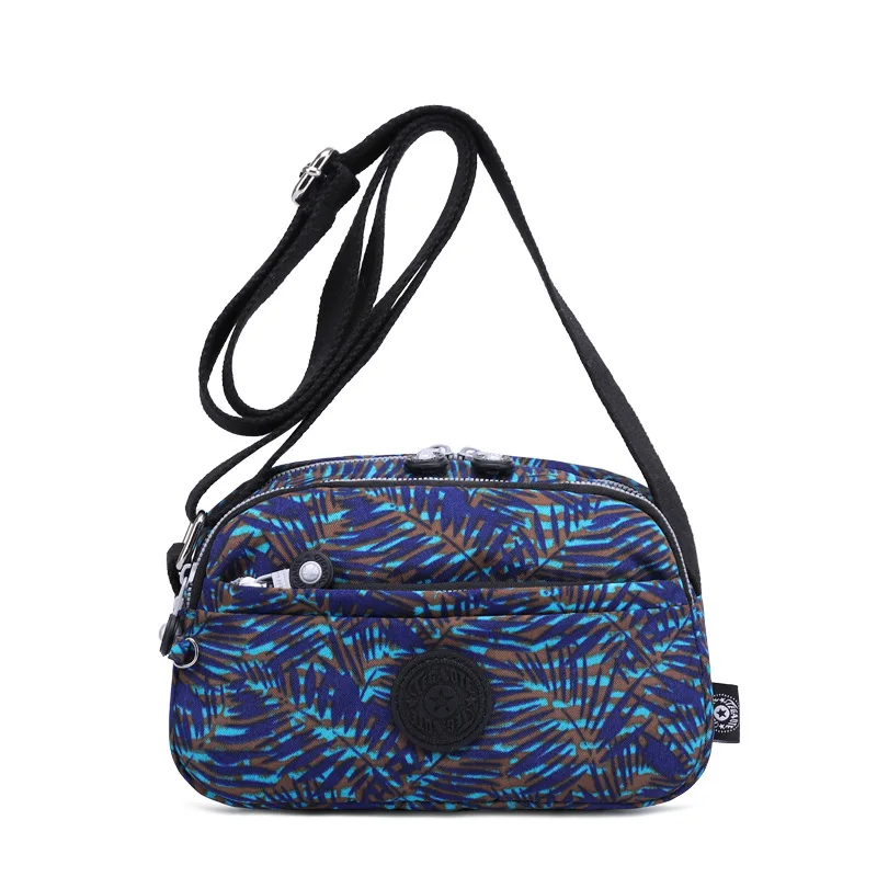 

High Quality Nylon Durable Women Shoulder Messenger Bag Girl Cross Body Phone Purse Lightweight Blue Black Red Purple Grey M1570